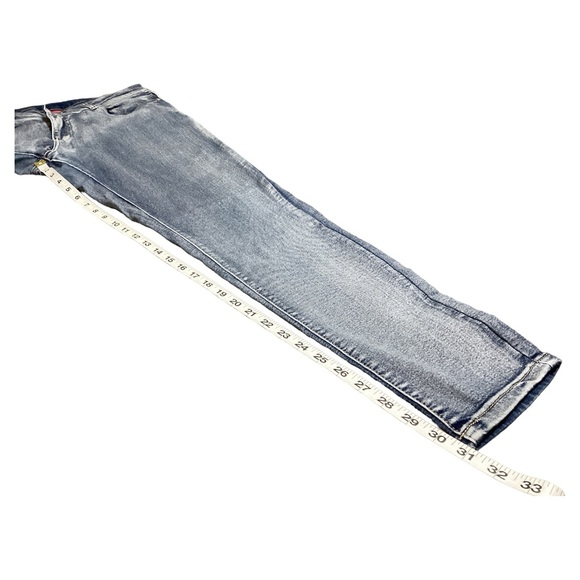 Ling Collection Women’s Blue Jeans Medium Rise Pre-Washed 5 Pockets Size 13/14 - Picture 8 of 15